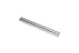 Two silver-coloured metal hinge pins for RC vehicles, shown against a plain white background.
