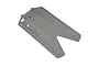 Pro-Line Bash Armor Chassis Protector in stone gray for ARRMA 3S Long WB RC vehicles, shown from an angled top-down perspective.