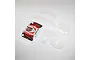 Losi Panel Set, Clear: 8X Super Lasernut LOS350007