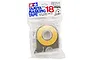 Tamiya 18mm masking tape in a clear plastic dispenser, sealed in original retail packaging with blue and red Tamiya branding.