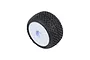 Pro-Line 1/28 Electron 2.0 T F/R Tires Mounted 7mm White (4): Micro-T PRO1031513