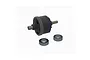 ARRMA assembled center differential with 63T gear and two included ball bearings, shown against a plain white background.