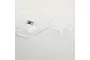 Clear unpainted Pro-Line 1/18 scale RC truck body shell and separate bed cover on a white background.