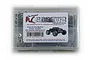 RC Screwz Nero Big Rock Complete Stainless Steel Screw Kit ARA013