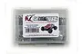 RC Screwz stainless steel screw kit for Arrma Granite 4x4 Mega in a clear plastic storage box with a product label.