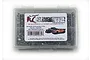 RC Screwz stainless steel screw kit for Arrma Felony 6S BLX in a clear plastic storage box with a product label.