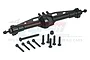 GPM SCX10 Pro Black Aluminium Rear Straight Differential/Axle Housing SCXP013-BK