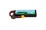 Gens Ace G-Tech Adventure 14.8V 3600mAh 4S LiPo battery with a black soft case and XT60 connector against a white background.