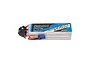 Gens Ace G-Tech Sport 22.2V 5600mAh 6S LiPo battery with blue and silver branding, featuring an EC5 connector and balance lead.