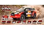 BlackZon Vyper RX Turbo RC Rally Car Electric 4WD 1/16 Scale RTR - Red/Orange 540283
