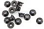 Rovan Black Steel 5mm Flanged Nyloc Nuts 15Pcs 68038