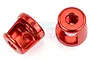 Rovan Orange Aluminium Front Upper Shock Protectors 2Pcs 95226A
