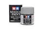 A 10ml jar of Tamiya Mirror Paint with its black cardboard packaging box behind it, featuring the Tamiya logo and Japanese text.