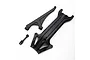 Losi Front Chassis Brace Set - Black LOS-3680