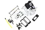 Rovan Silver Aluminium Symmetrical Steering Conversion Kit 85273