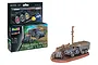 Revell 1/76 scale Krupp Protze KFZ 69 with 3.7cm Pak model kit box and a completed, painted model on a diorama base.