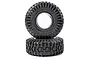 Two Pro-Line 1.9 inch Mickey Thompson Baja Pro XS crawler tyres stacked on a white background.