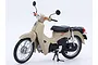 Fujimi 1/12 Honda Super Cub110 Street Scaled Plastic Snap Fit Model Kit - Harvest Beige 141893