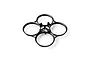 A black BetaFPV drone frame duct with four circular propeller guards arranged in a square pattern, isolated on a white background.