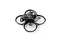BetaFPV O4 Air Unit Pro drone frame in black, featuring a carbon fiber base and protective plastic propeller ducts.