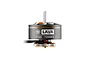 BetaFPV Lava 1104 7200KV brushless motor for FPV drones, featuring a grey and orange finish with a silver shaft.