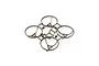 A clear grey BetaFPV Champion drone frame featuring four integrated propeller guards on a white background.