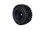 Method RC 4.9" Geoform Belted All-Terrain Tyres on Black Array Rims - Glued Wheels 2Pcs MTD1001V2