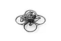 BetaFPV Pavo20 drone frame in black, featuring a carbon fiber structure and integrated propeller ducts.