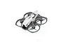 CaddxFPV Protos FPV drone featuring a white canopy and grey ducted propeller guards against a plain white background.
