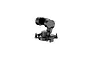 A black CaddxFPV GM3 V2 gimbal unit featuring a camera mounting bracket and vibration dampening mounts.