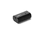 CaddxFPV branded black rectangular battery pack with a power button, LED indicators, and an output port on a white background.