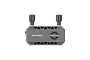 CaddxFPV Walksnail Ascent VRX receiver unit in grey with two black antennas attached, viewed from the front.