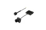 CaddxFPV Walksnail Avatar HD Pro FPV camera and video transmitter module with antenna on a black background.