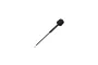 A black Walksnail V2 Avatar VTX antenna with a gold-colored U.FL connector on a black background.