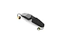 CaddxFPV Walksnail Patch Antenna for Avatar HD Goggles X, featuring a black angular housing with two gold-coloured antenna connectors on short cables.