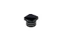 CaddxFPV Walksnail Moonlight ND8 filter lens attachment with a black square glass element and a cylindrical base featuring silver ring accents.