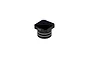 CaddxFPV Walksnail Moonlight ND32 filter for FPV drone cameras, featuring a black square lens element and a cylindrical base with silver rings.