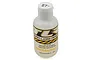 A bottle of TLR 27.5 weight silicone shock oil with a white cap and Team Losi Racing branding on the label.