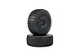 Rovan 1/5 Dirt Buster Tyres on Black Closed Rims - Beadlock Wheels 2Pcs 9704717