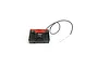 RGT P10F 10-channel 2.4GHz RC receiver with a black plastic case, red top label, and a single grey antenna wire.