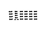 A set of black plastic RC rod ends arranged in rows on a white background.