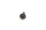 A small metal 16-tooth drive input gear for an RC vehicle, shown from a front-angled perspective against a white background.