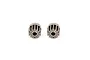 Two identical 13-tooth metal pinion gears for RGT RC vehicles, shown side-by-side against a white background.