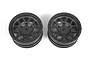 Axial 1.9" Method Mesh Black Rims 2Pcs AX31415