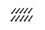 A set of ten black metal cap head screws arranged in two rows of five on a plain white background.