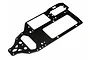 HPI Firestorm 2mm Black Aluminium Upper Chassis 86893