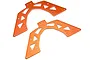 HSP Kulak Orange Aluminium Side Chassis Rails 2Pcs 68002