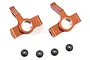 HSP RC4/Kulak Orange Aluminium Steering Hubs 2Pcs w/ Bushings 680002