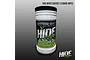 A container of CowRC Hide Wipes surface cleaning wipes featuring a white canister with a black lid and branded label.