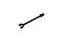 RC Maker front rocker push rod shown isolated against a plain white background.